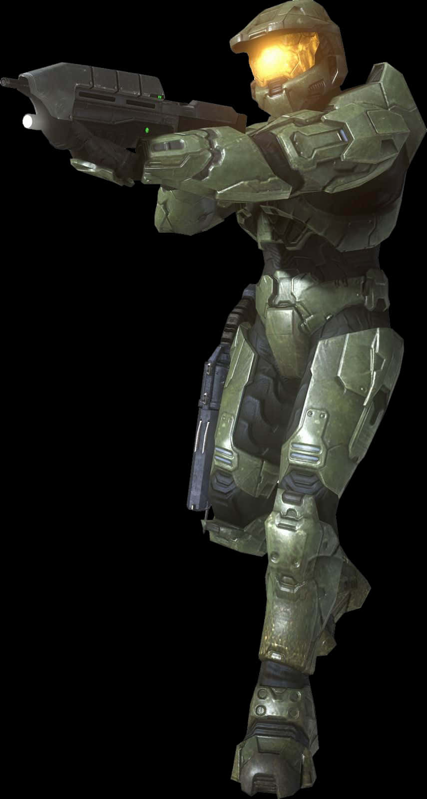 Master Chief Halo Gameplay Pose