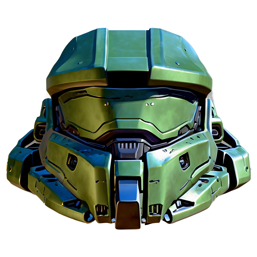 Master Chief Helmet Design Png 37