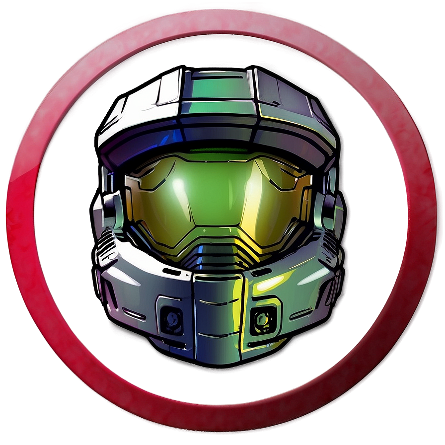 Master Chief Helmet Graphic Png 06132024