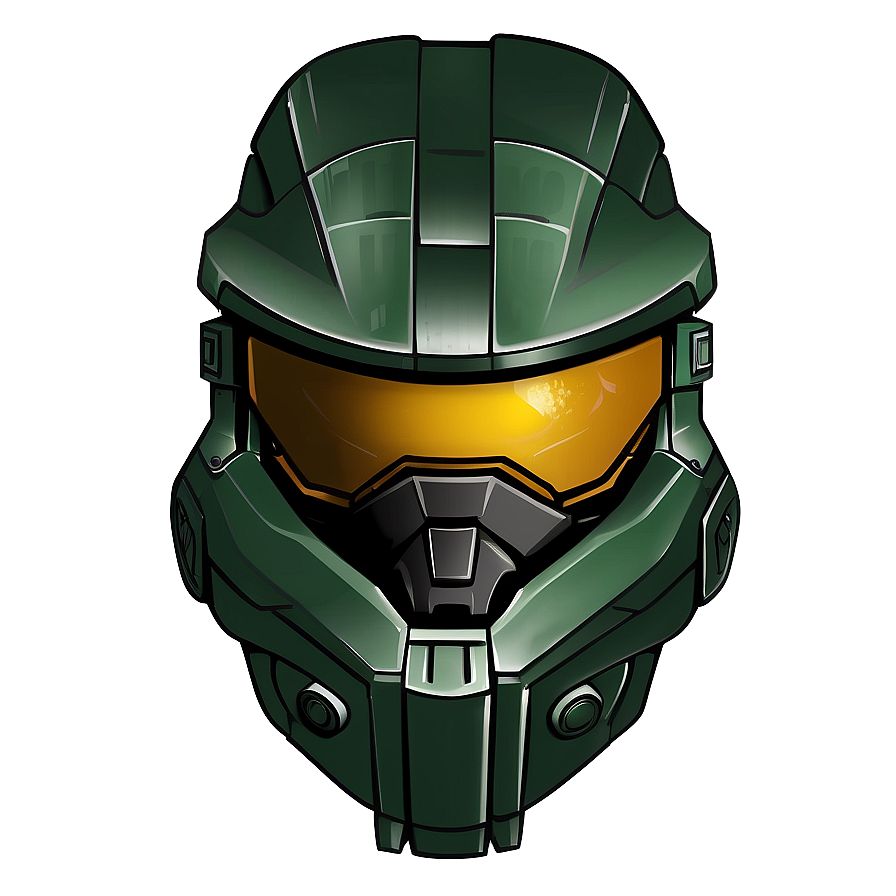 Master Chief Helmet Illustration Png Oxo