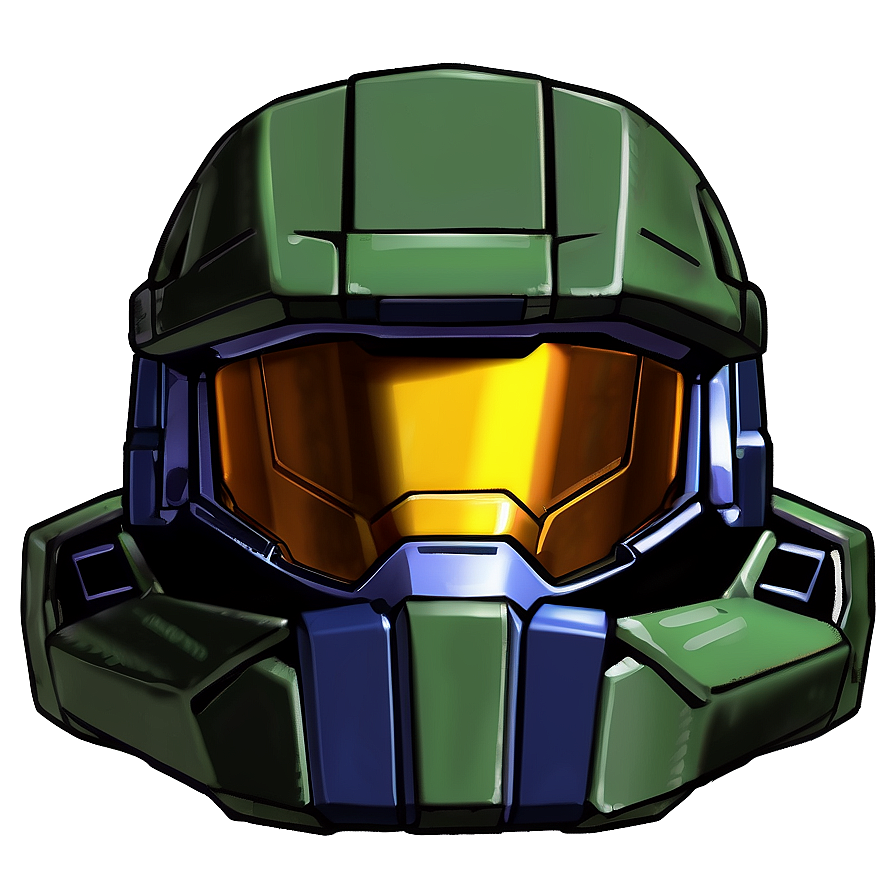 Master Chief Helmet PNG ooc PNG with transparent background