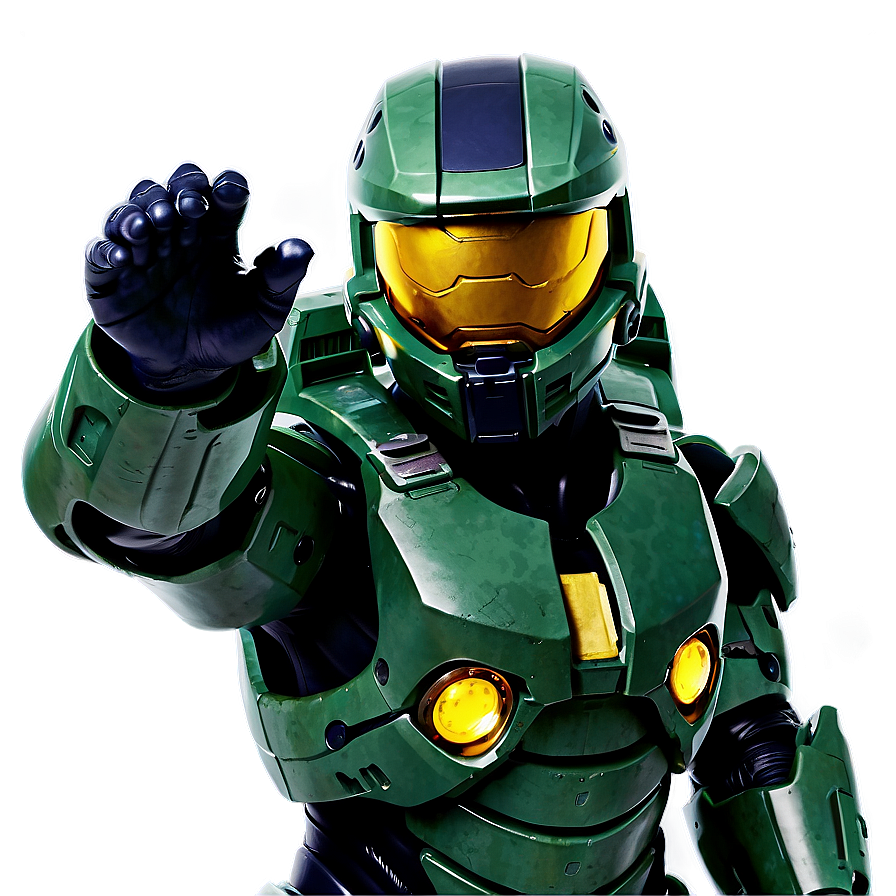 Master Chief Victory Pose Png Cwi14