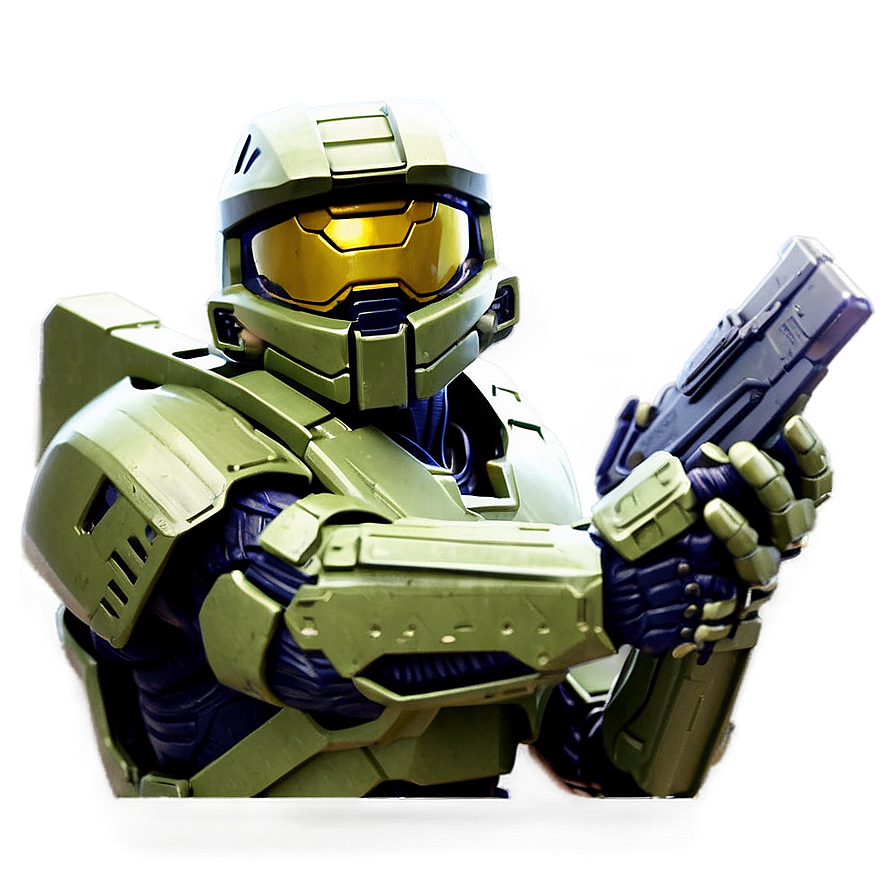 Master Chief With Plasma Grenade Png 05212024