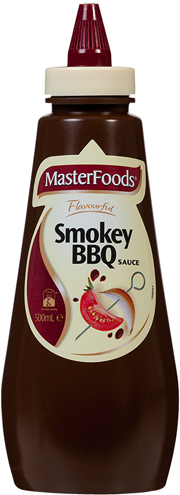 Master Foods Smokey B B Q Sauce Bottle