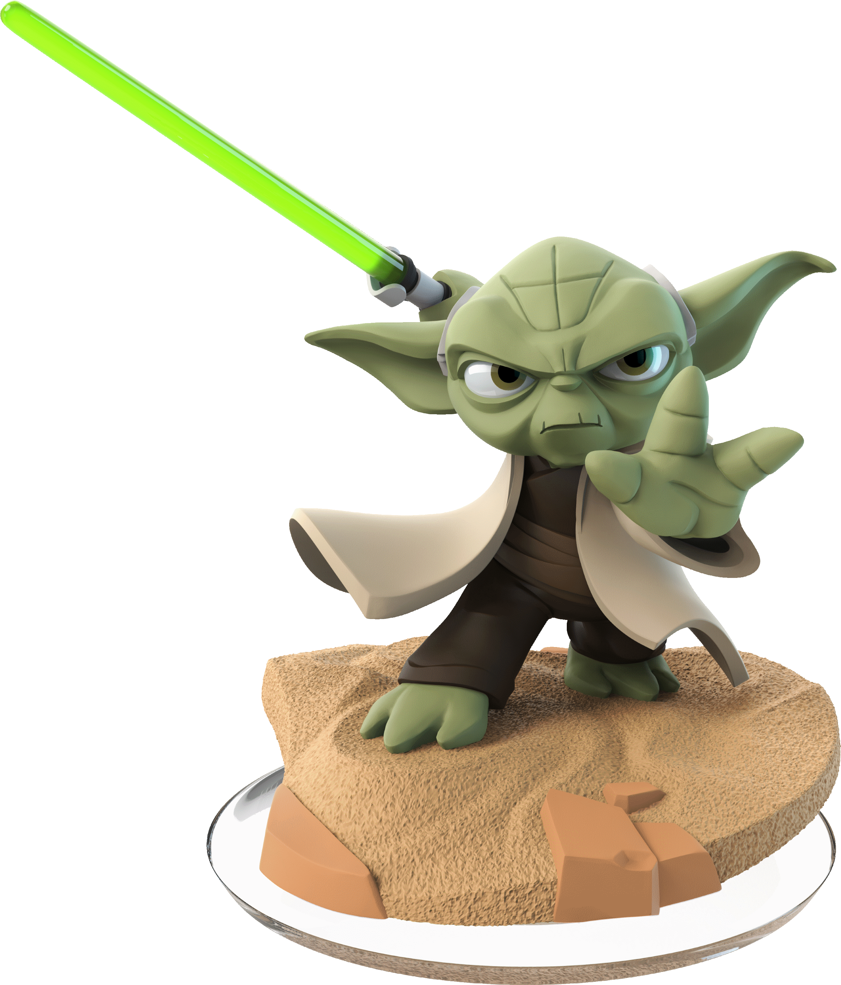 Master Yoda With Lightsaber