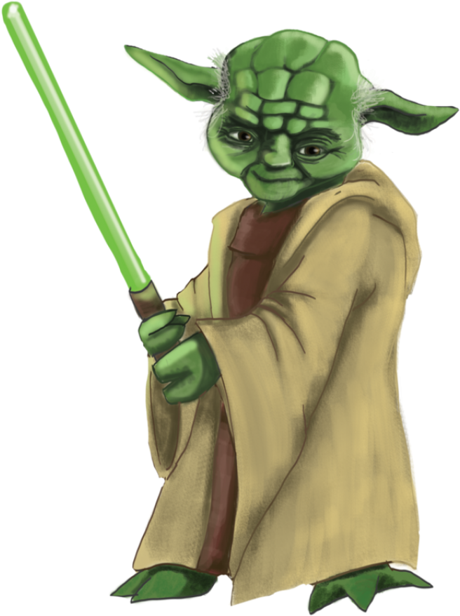 Star Wars Yoda Png Image - Transparent Background Yoda Clipart, Png Download PNG with transparent background