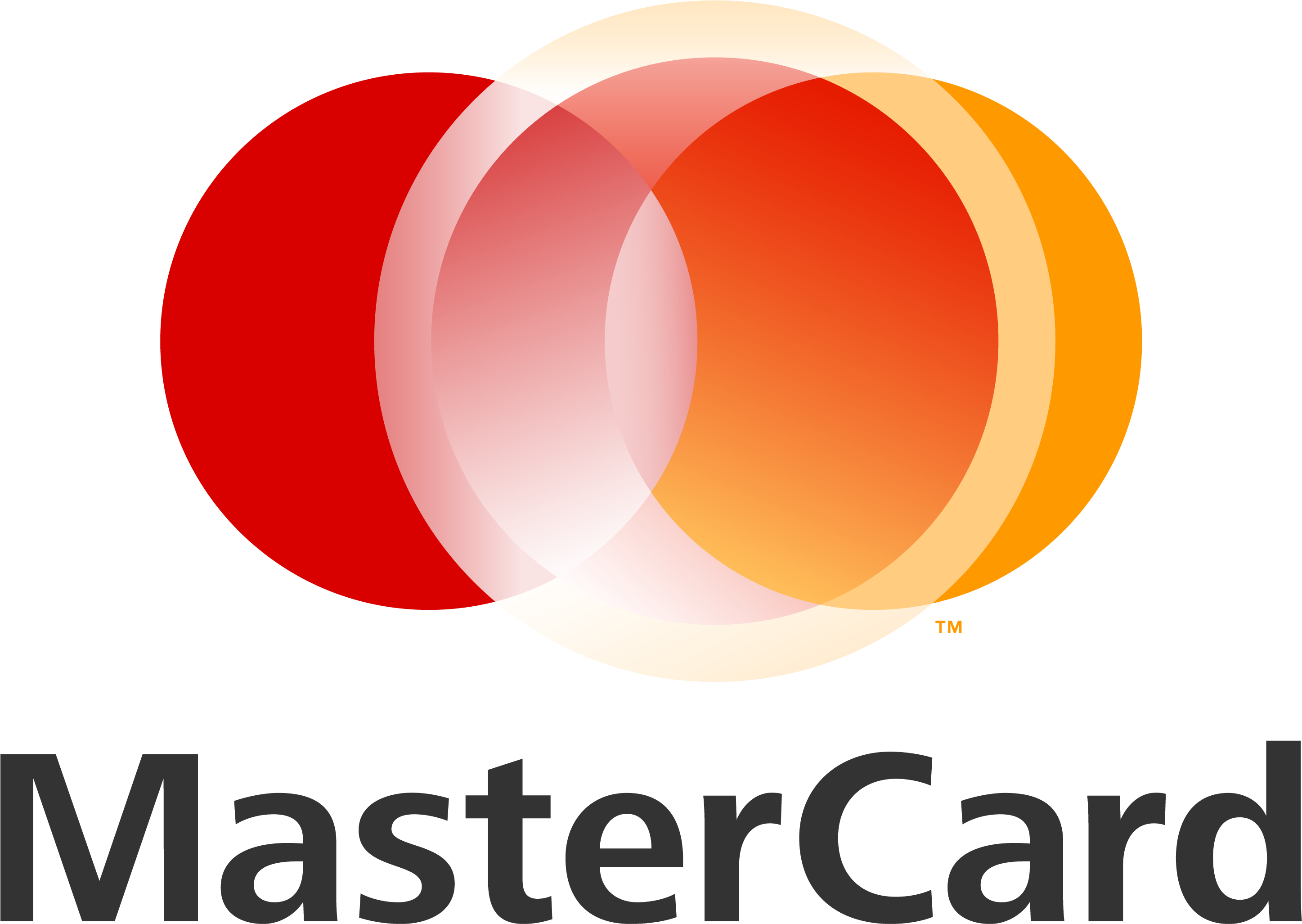 Mastercard Logo Modern Interlocking Circles