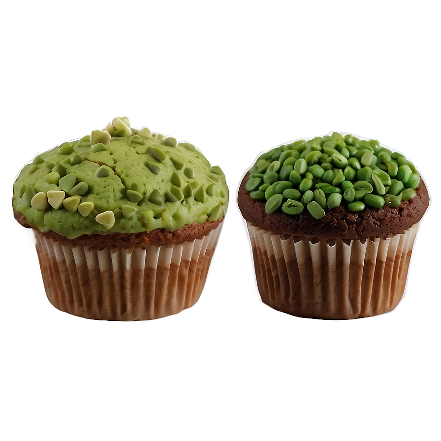 Matcha Muffin PNG 06262024 PNG with transparent background
