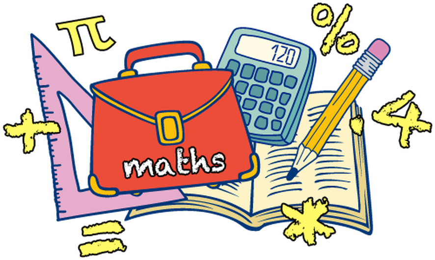 Transparent Doing Homework Clipart - Primary School Math Clipart, HD Png Download PNG with transparent background