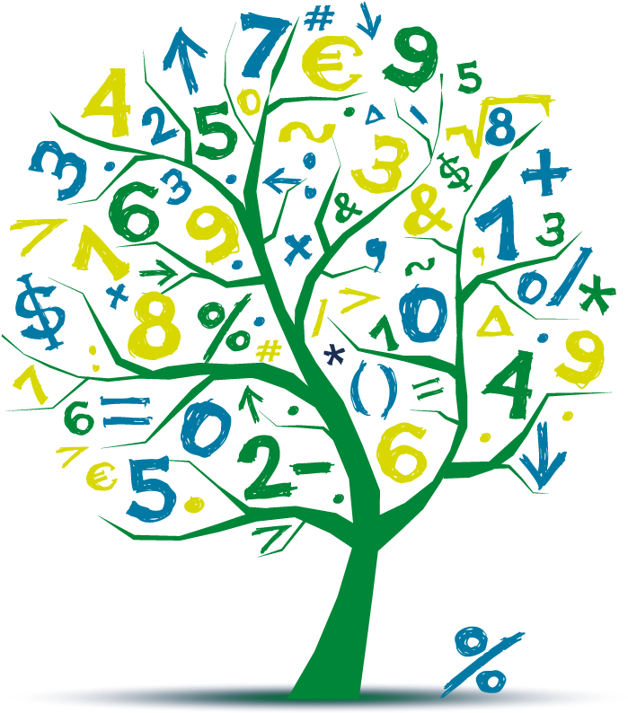 Tree Image Freeuse Library - Math Clipart, HD Png Download PNG with transparent background