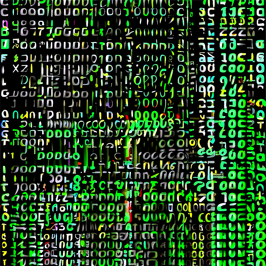 Matrix Code Background Png Eno