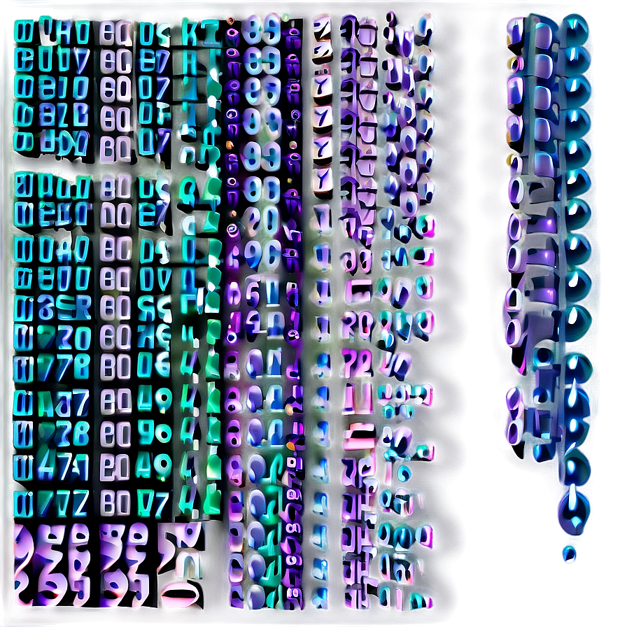 Matrix Code Cyber Matrix Png 06252024