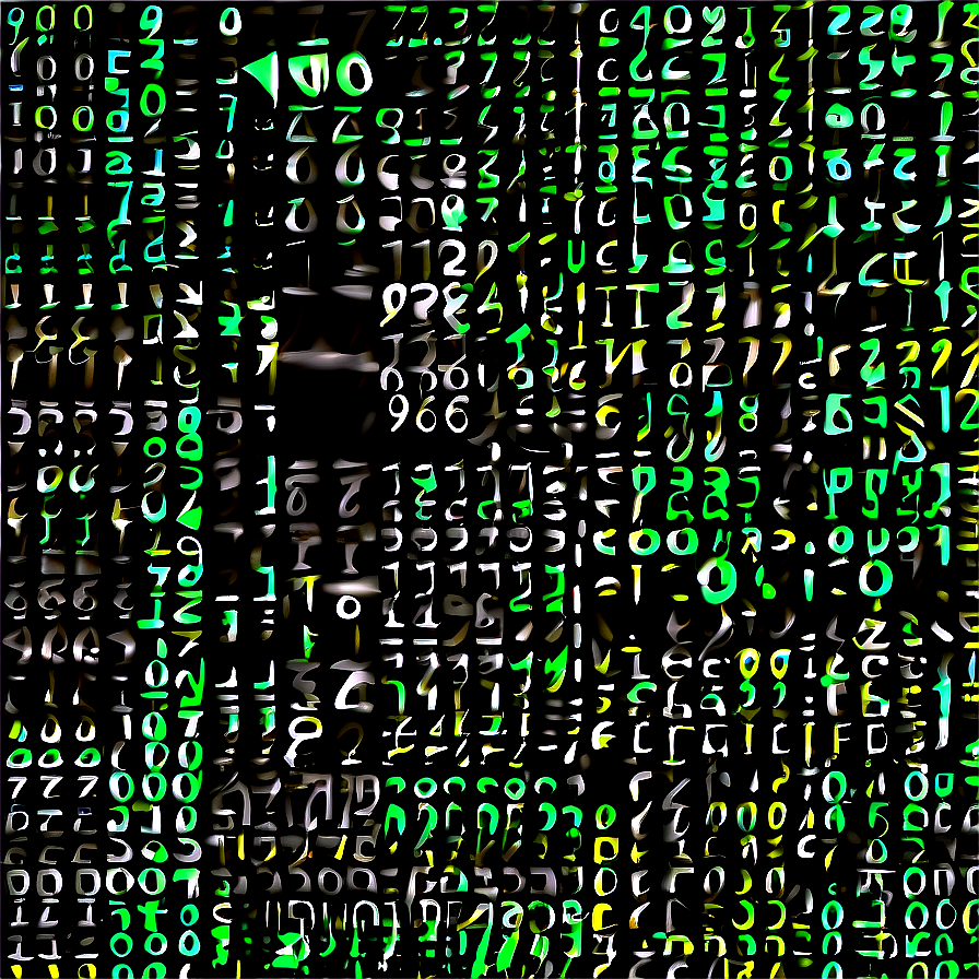 Matrix Code Cyber Space Png Bhp12