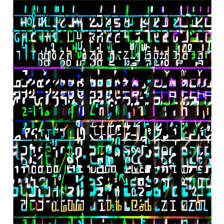 Matrix Code Digital Cipher Png Eqc