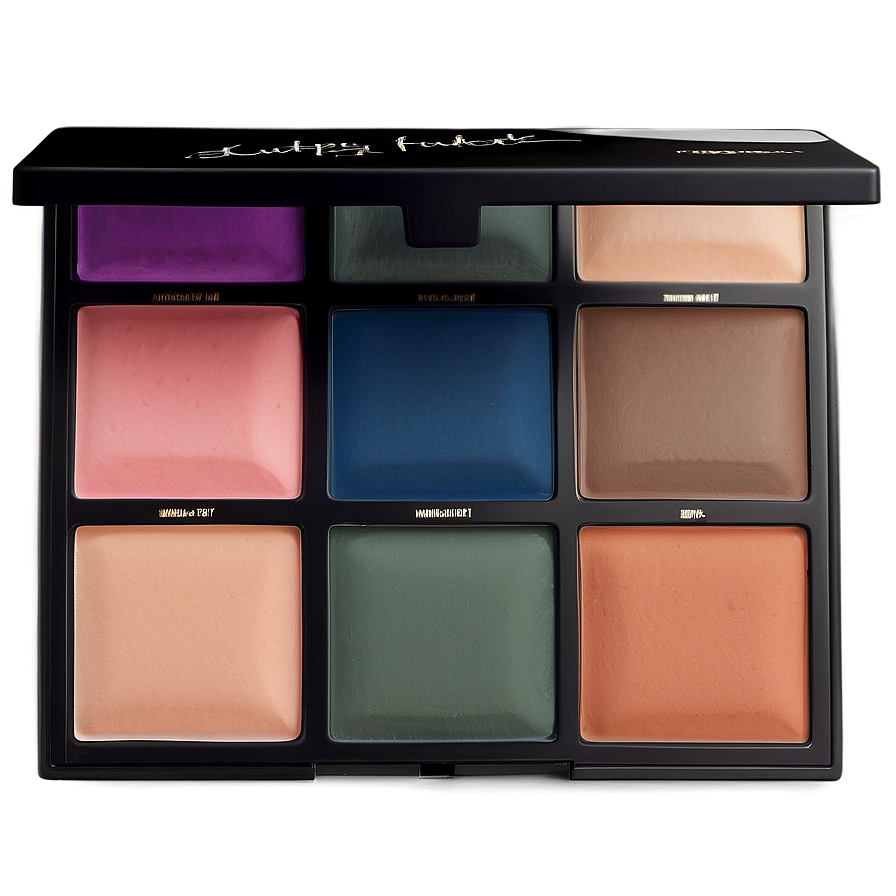 Matte Finish Makeup Palette PNG 05252024 PNG image with a transparent background, free high-resolution download