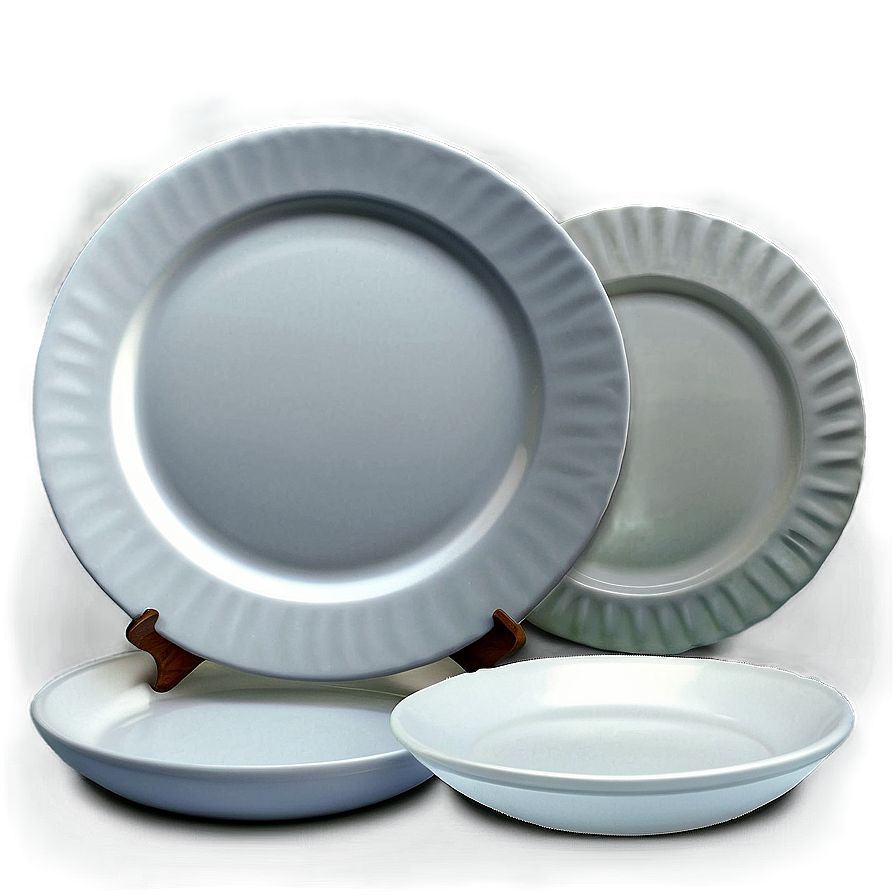 Matte White Plate Png Rnb49