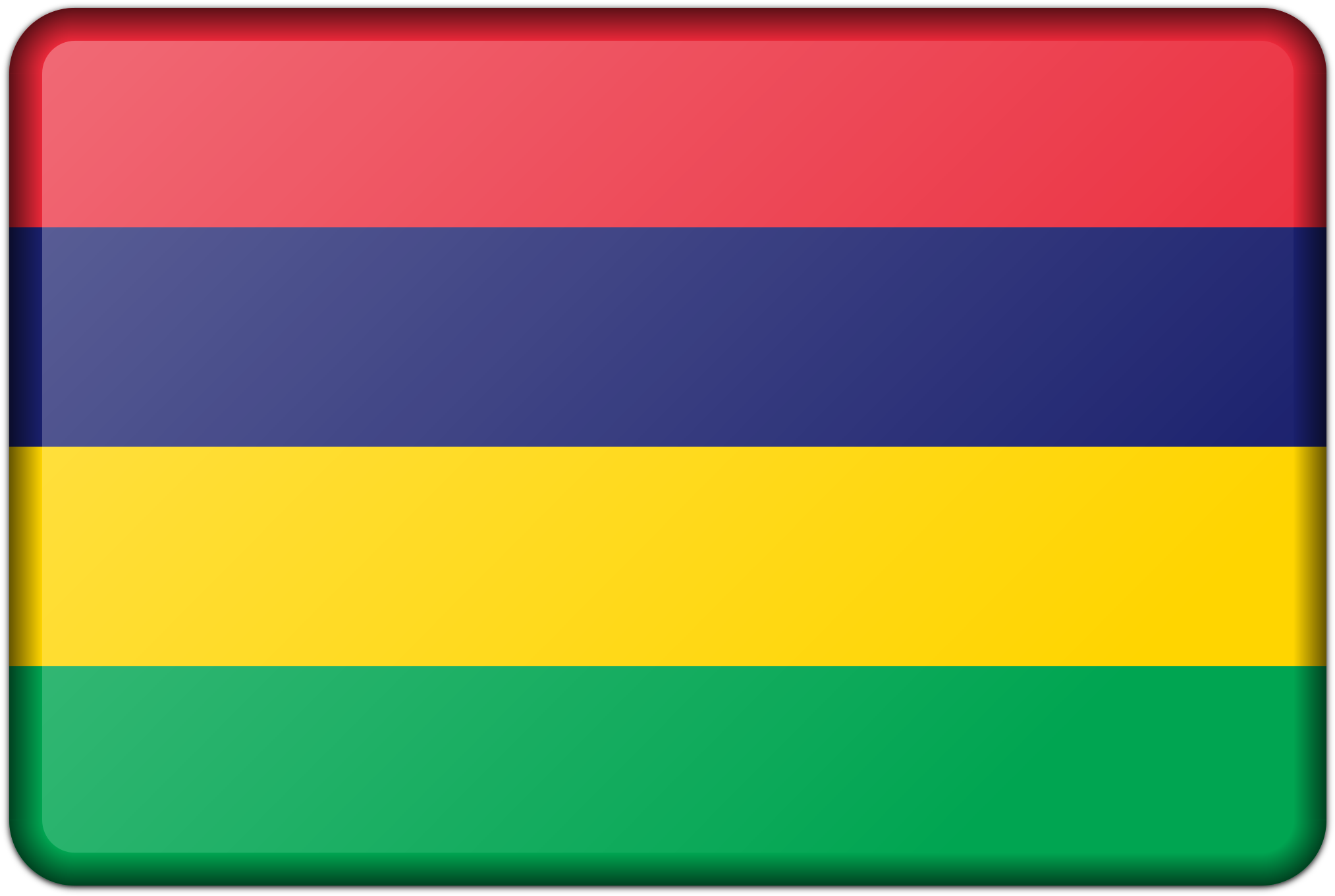 Mauritius Flag Graphic