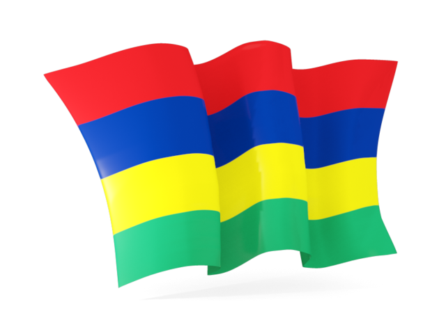 Mauritius Flag Waving