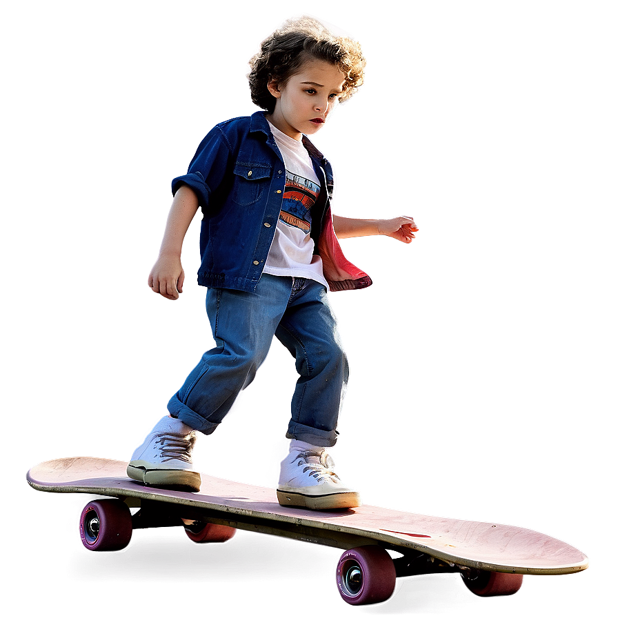 Max Skateboarding Stranger Things Png 12