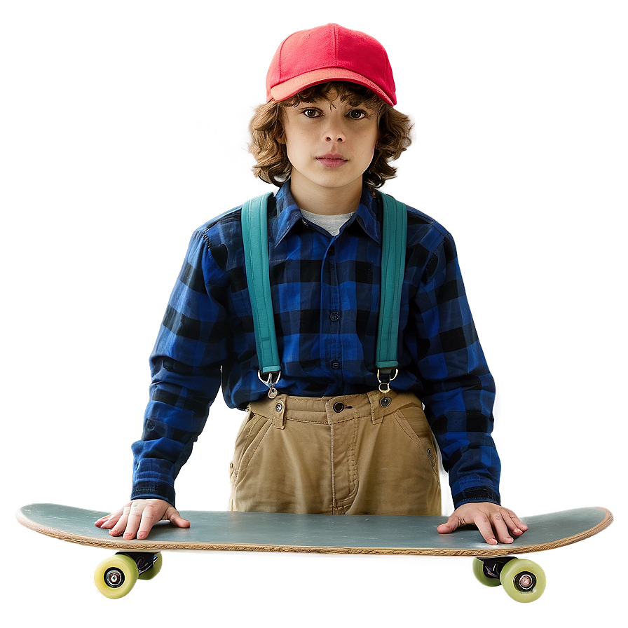 Max Skateboarding Stranger Things Png Qtx