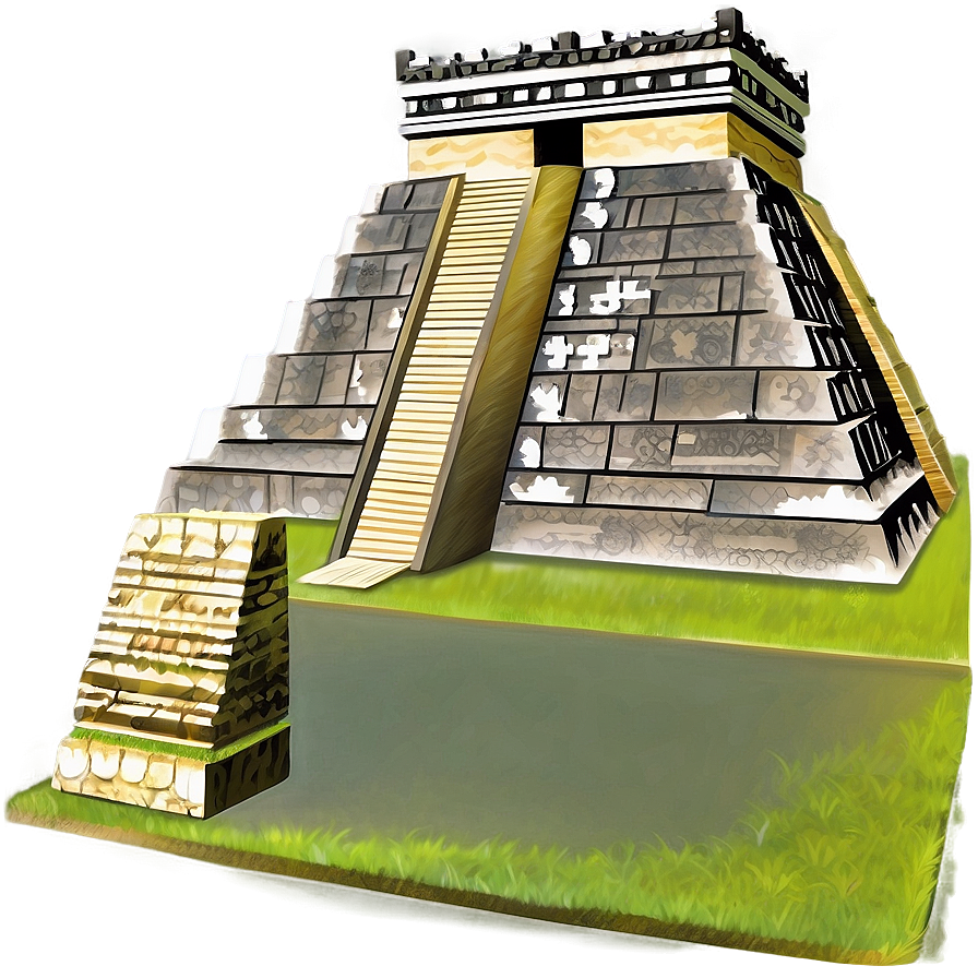 Mayan Chichen Itza Structure Png 06252024