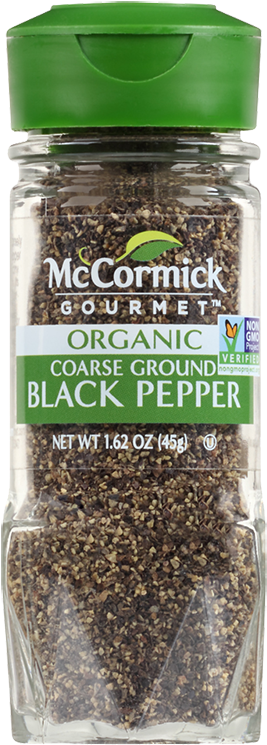 Organic Coarse Ground Black Pepper - Mccormick Organic Black Pepper, HD Png Download PNG with transparent background