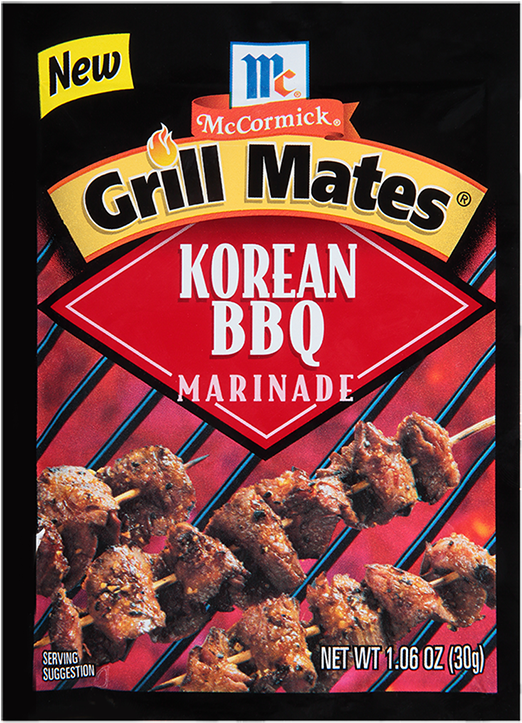 Mc Cormick Grill Mates Korean B B Q Marinade Packet