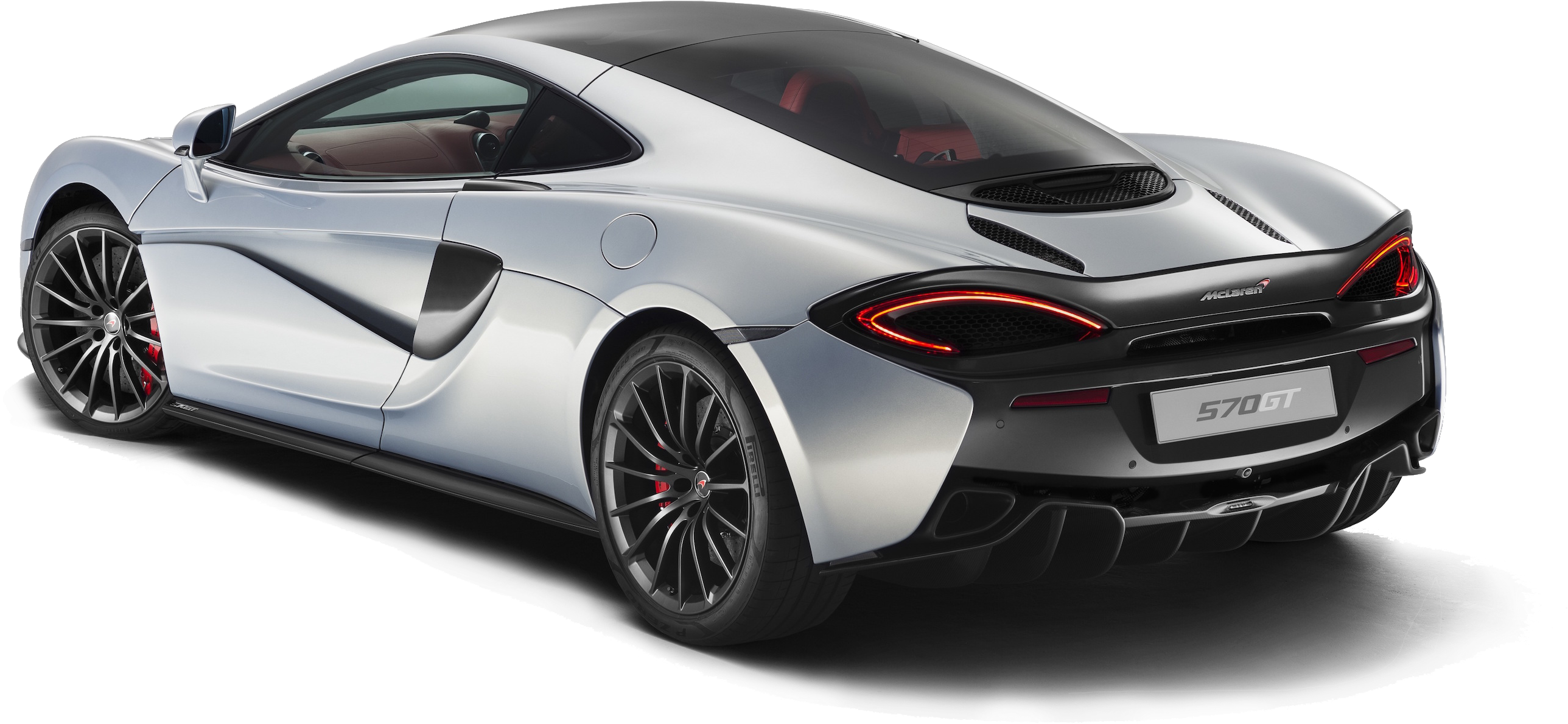 Mc Laren570 G T Silver Sports Car