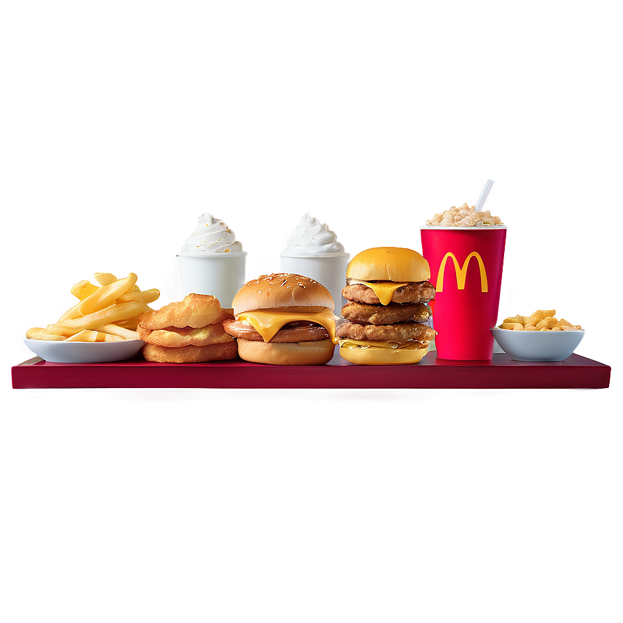 Mcdonald's Breakfast Menu Items Png Vqg14