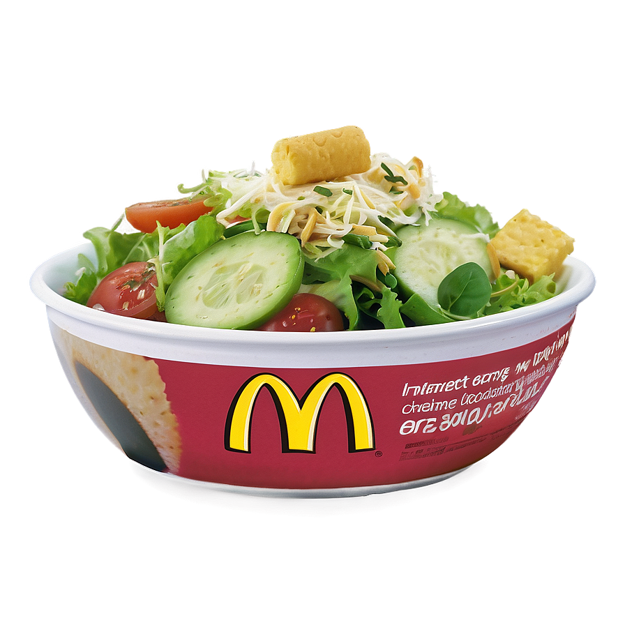 Mcdonald's Salad Bowl Png 05212024