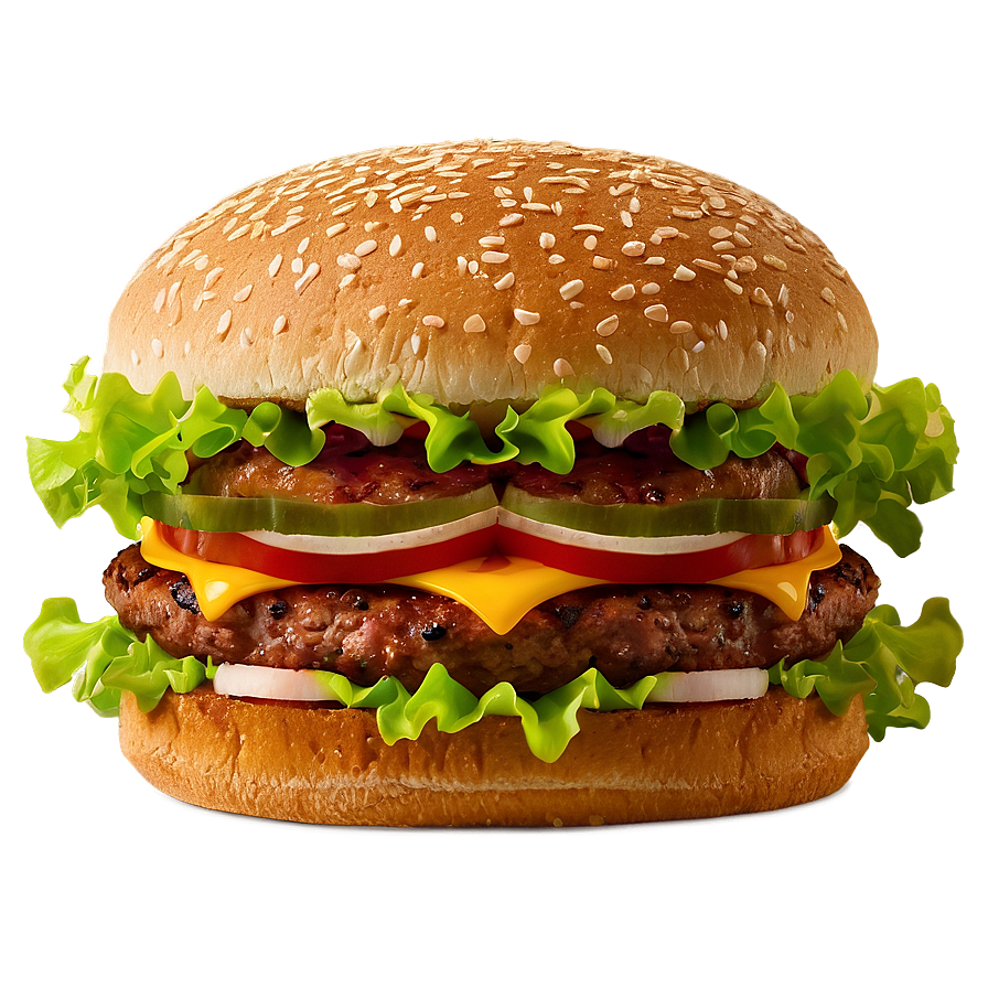 Mcdonalds Big Tasty Burger Png Prq