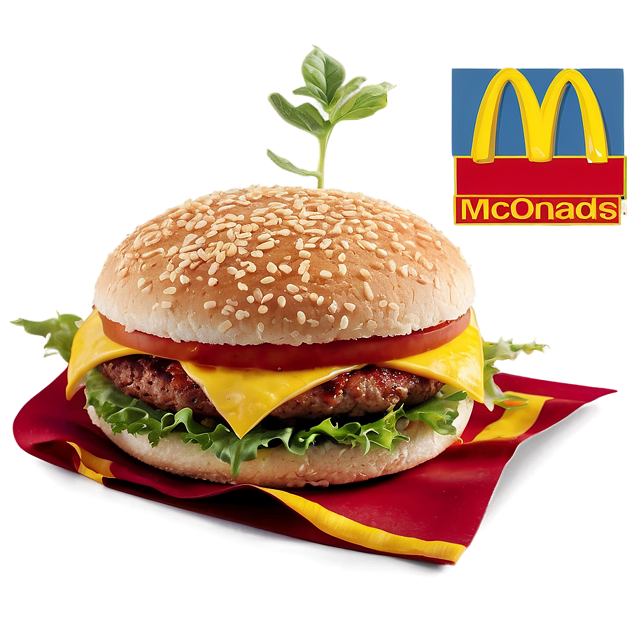 Mcdonalds Gluten-free Burger Png Omf