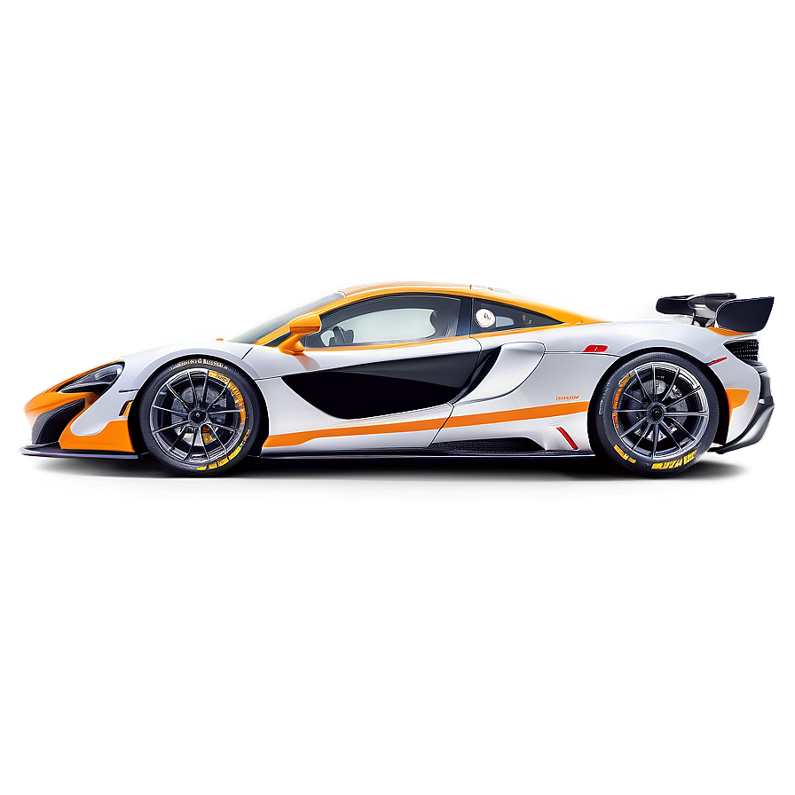 Mclaren Orange Racing Car Png 06232024