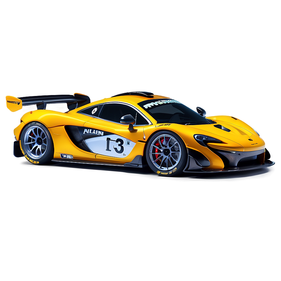 Mclaren P1 Gtr Track Car Png Eid