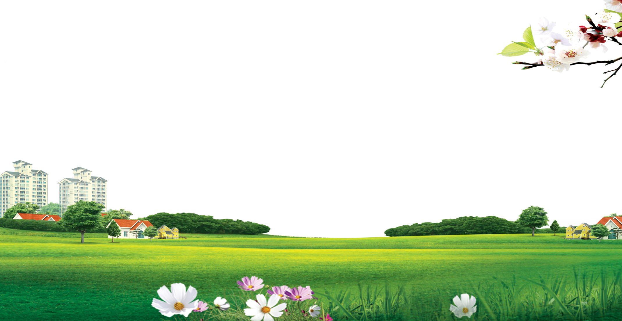 Meadow Transparent Background PNG with transparent background