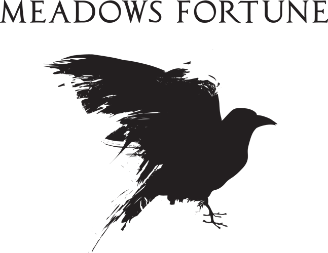 Meadows Fortune Black Bird Silhouette