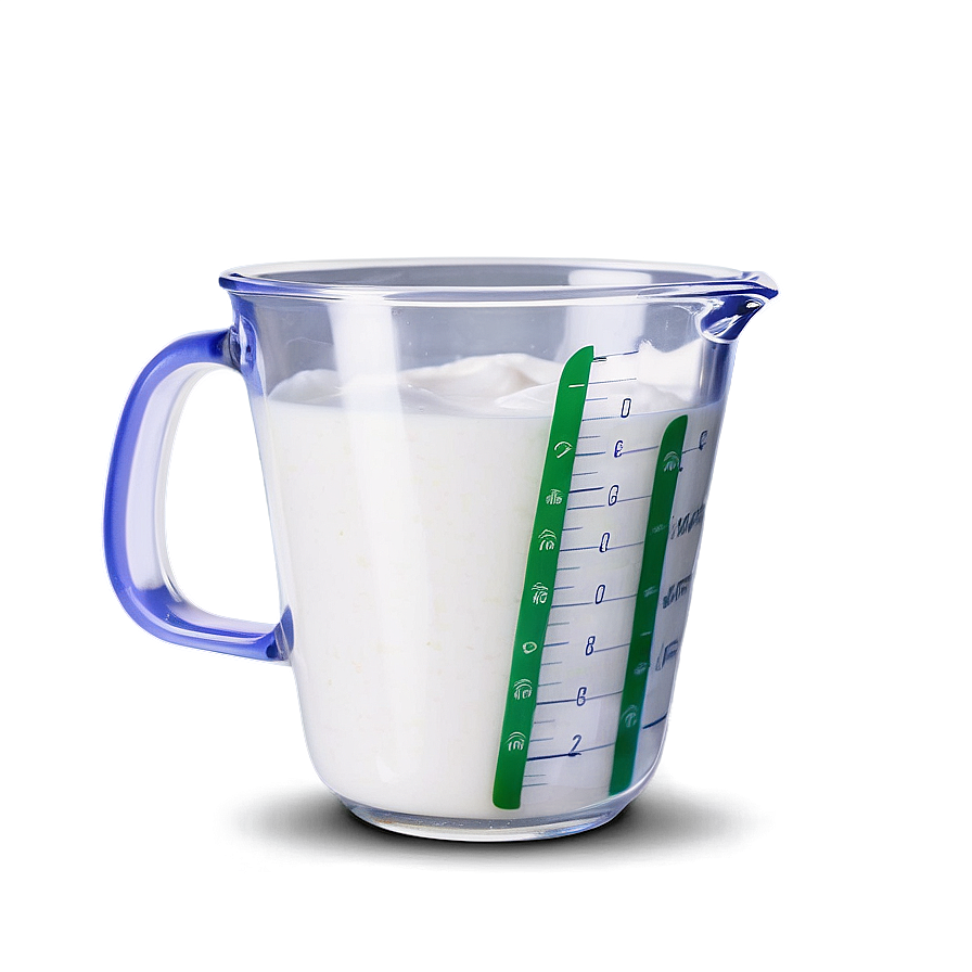 Measuring Cup For Milk Png 06212024