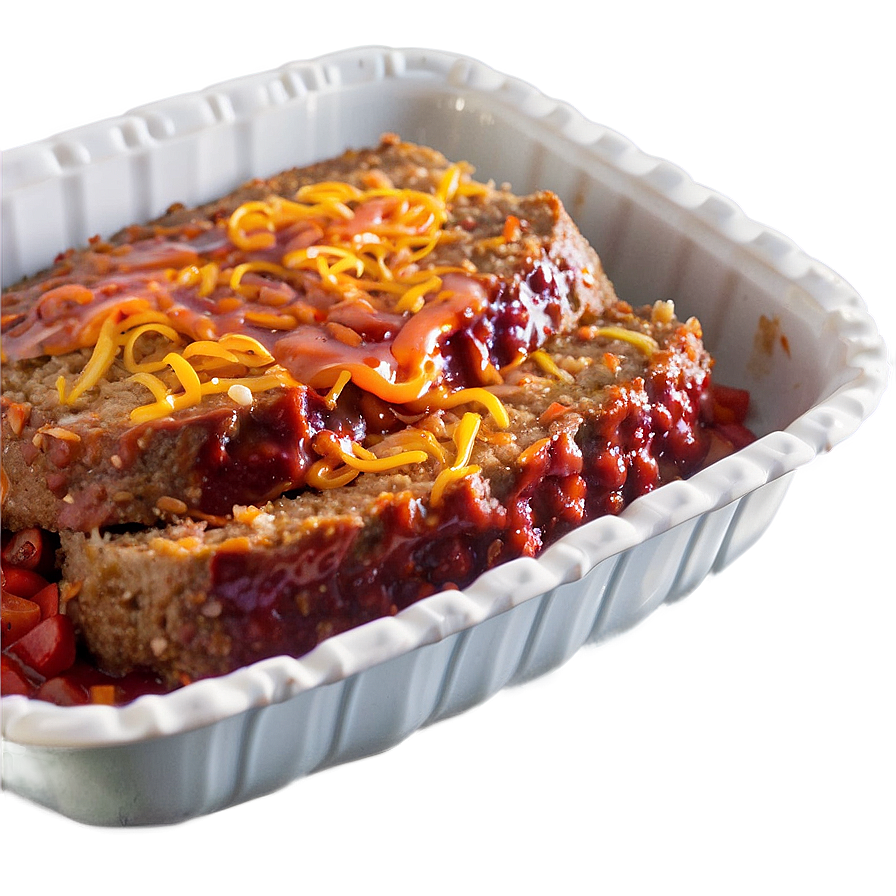 Meatloaf With Bbq Filling Png Evb3