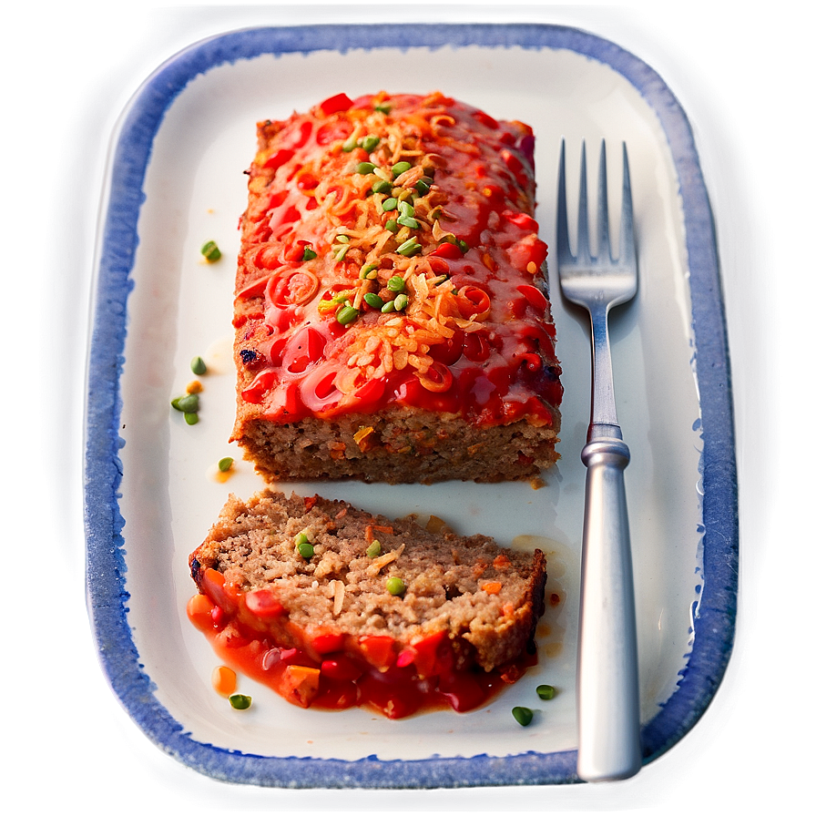 Meatloaf With Crispy Topping Png Iug11