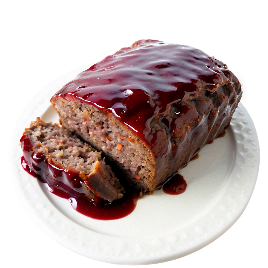 Meatloaf With Red Wine Glaze Png 06272024