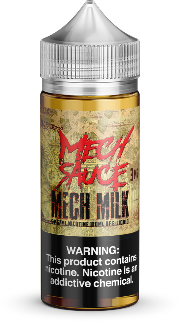 Mech Sauce E Liquid Bottle