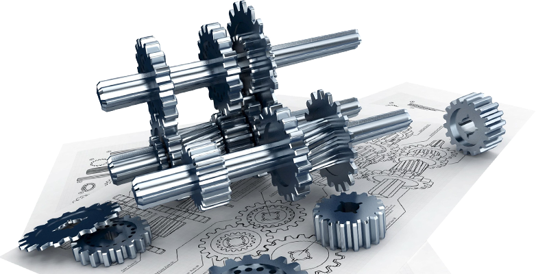 Mechanical Gearson Blueprints