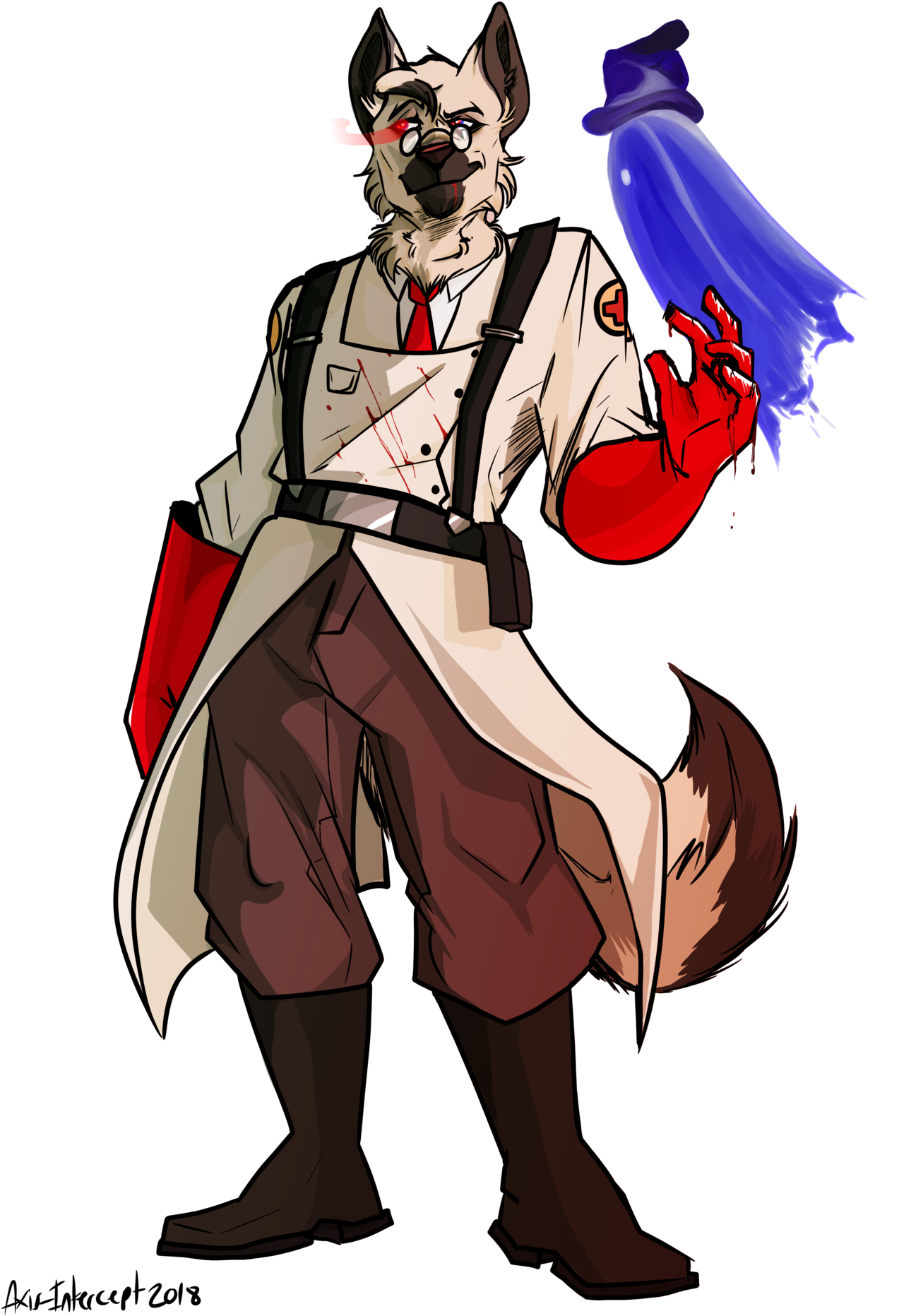 Medic Tf2 Furry, HD Png Download PNG with transparent background
