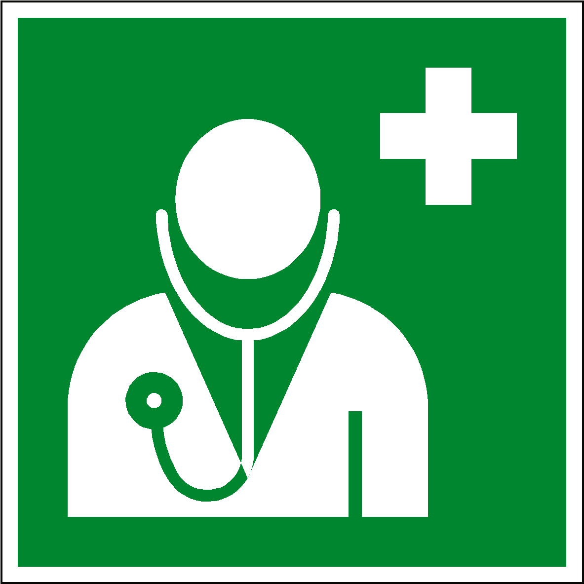 Medical Assistance Sign Icon