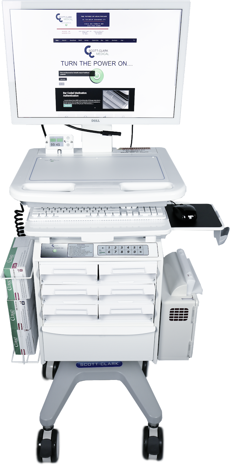 Medical Carts - Medication Administration Cart, HD Png Download PNG with transparent background