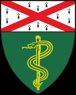 Medical Heraldry Shield