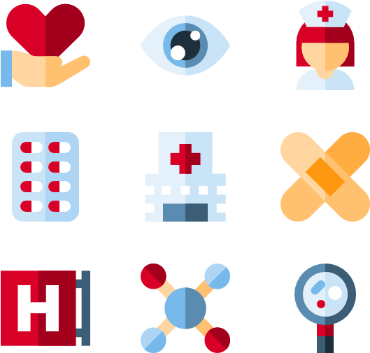 Medical Clipart Icon - Medical Icons Vector Png, Transparent Png PNG with transparent background