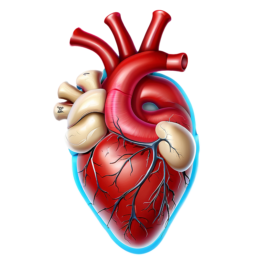 Medical Illustration Anatomical Heart Png Uyj