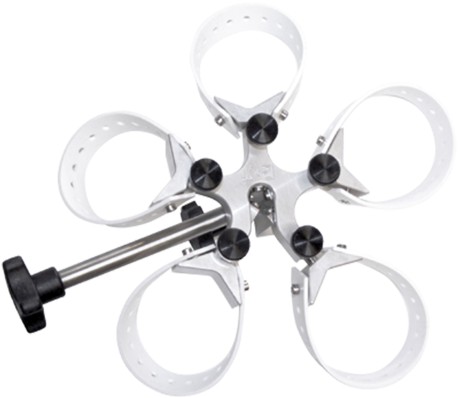 5-way Clamp - Clamp (5-way) Silicone Strap And Handle PNG with transparent background
