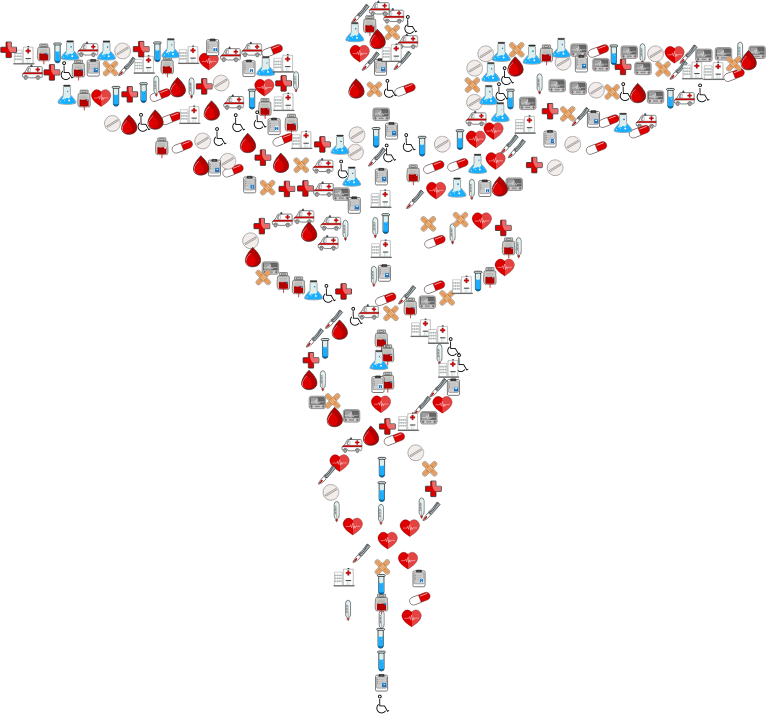 Medical Icons Caduceus - Medical Clip Art Nurse, HD Png Download PNG with transparent background